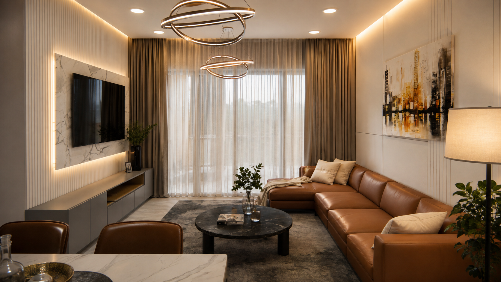 Mr. Firoz Shaikh interior design — Photo 1 by AMZ Interiors Pune